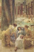 Alma-Tadema, Sir Lawrence The Baths of Caracalla (mk24) oil